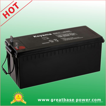 Gute Qualität Solarbatterie AGM Batteriespeicherbatterie 180ah 12V